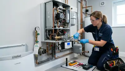 Licensed technician providing expert boiler repair service in Aurora, CO home